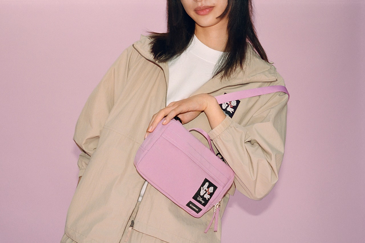 Uniqlo UT Ambush Yoon Ahn Disney Minnie Mouse Collaboration Pink Bag Beige Jacket