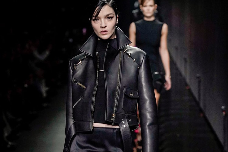 Versace FW20 Goes (Mostly) Back to Black