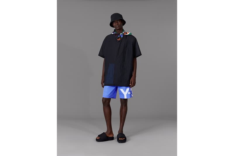 Y-3 Spring Summer 2020 Collection Drop 4 Swim Campaign Adilette Sandals