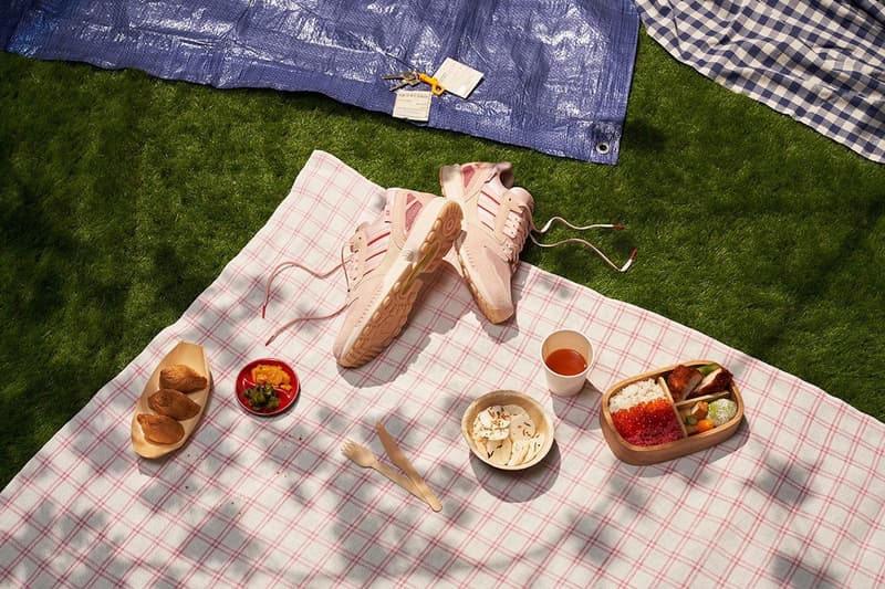 adidas zx 8000 sneakers kirschblutenallee pack pink blue grey release hanami yozakura festival sneakerhead footwear shoes