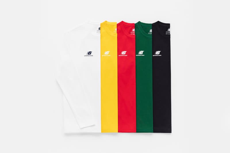 aime leon dore new balance collaboration spring summer outerwear hoodies black blue red green yellow