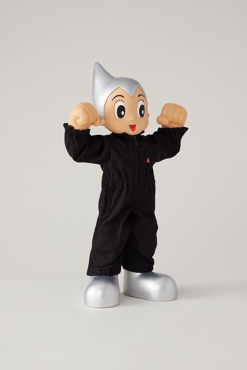 ASTRO BOY AMBUSH BAIT Figure Collectible Character Black White Jumpsuits