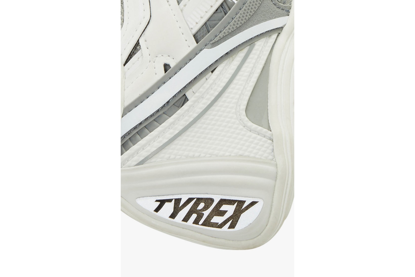 balenciaga tyrex mesh detailed rubber sneakers black white shoes footwear sneakerhead