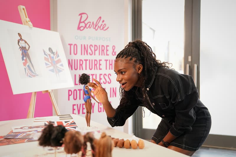 barbie dina asher smith shero doll international womens day dream gap project female empowerment athlete world champion