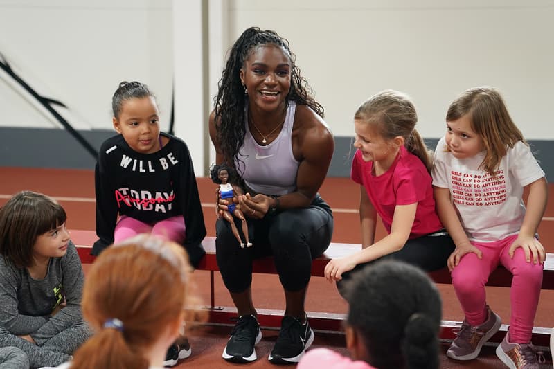 barbie dina asher smith shero doll international womens day dream gap project female empowerment athlete world champion