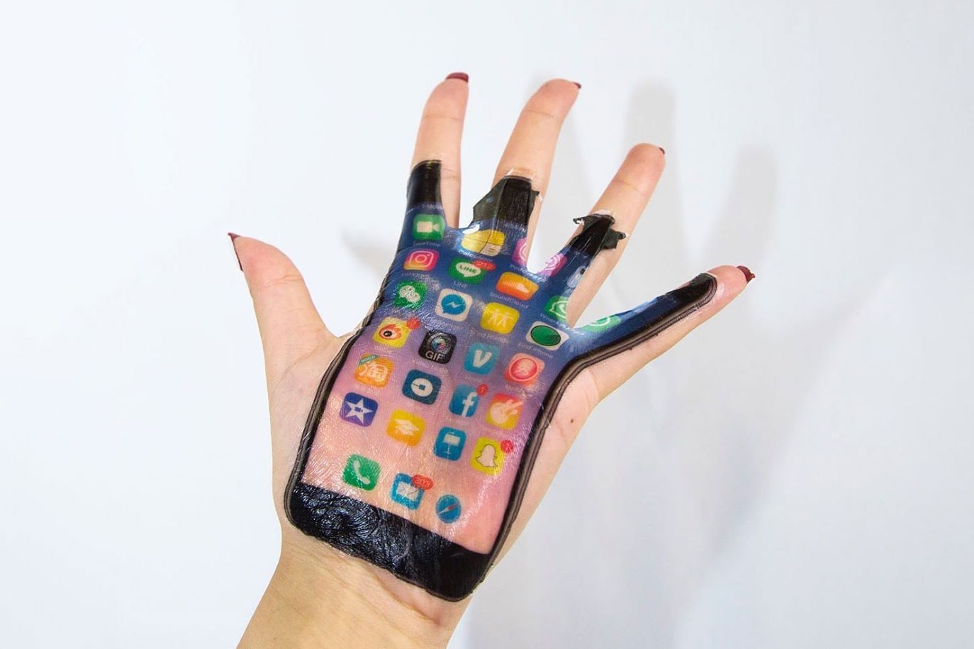 John Yuyi Tattoo iPhone Hand