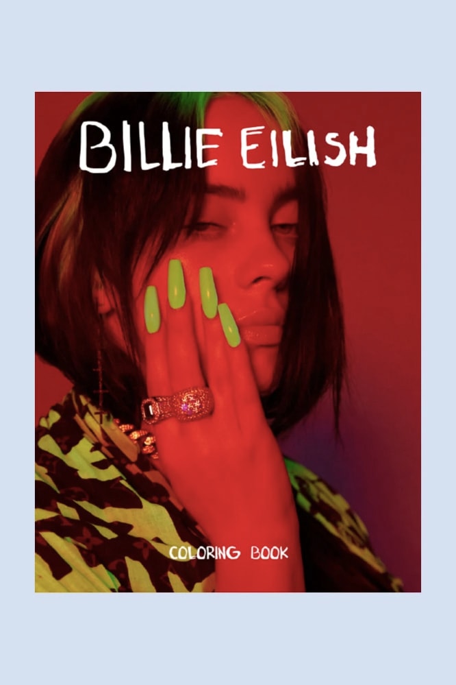Billie Eilish Coloring Book UNICEF Charity Buy Where to Buy Donation 