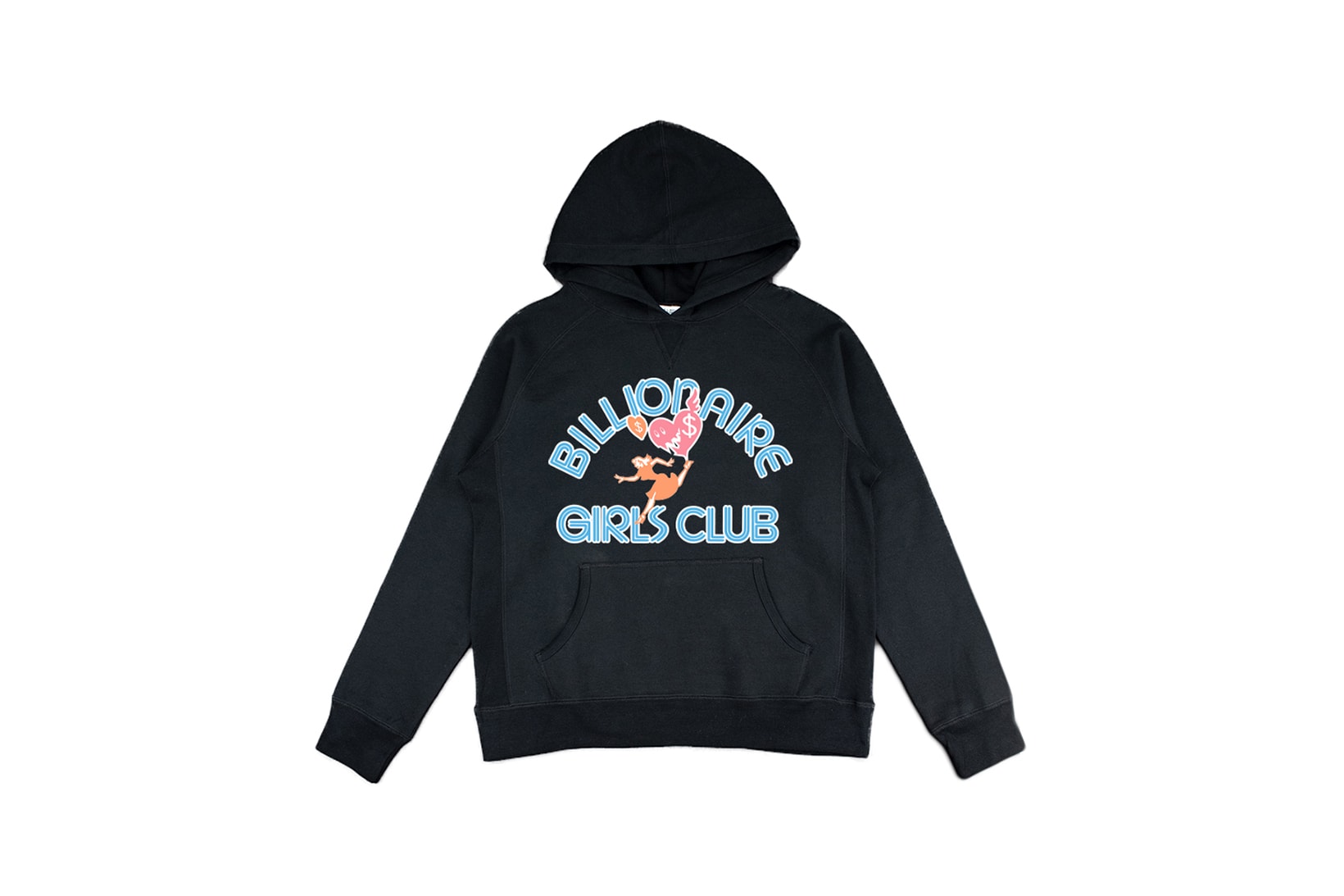 Billionaire Girls Club Relaunch Capsule Collection Hoodie Black