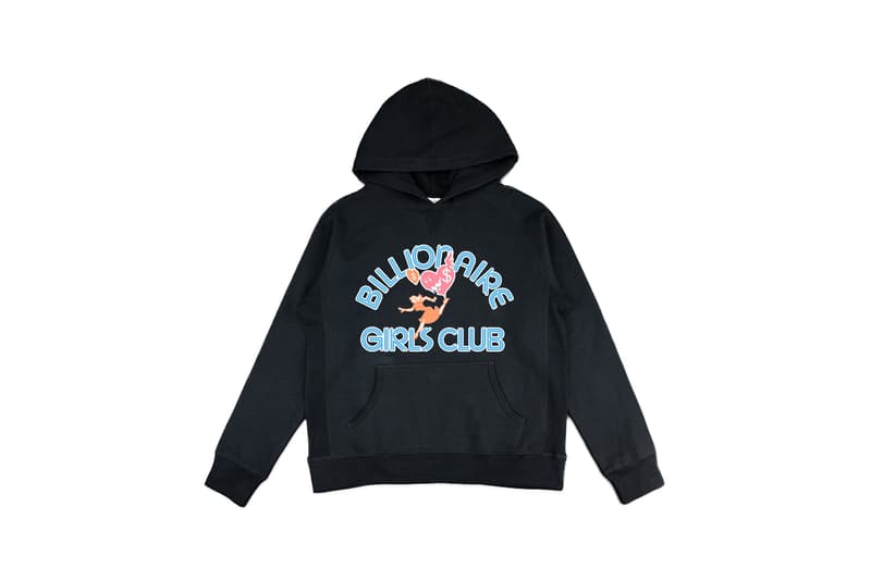 Billionaire Girls Club Relaunch Capsule Collection Hoodie Black