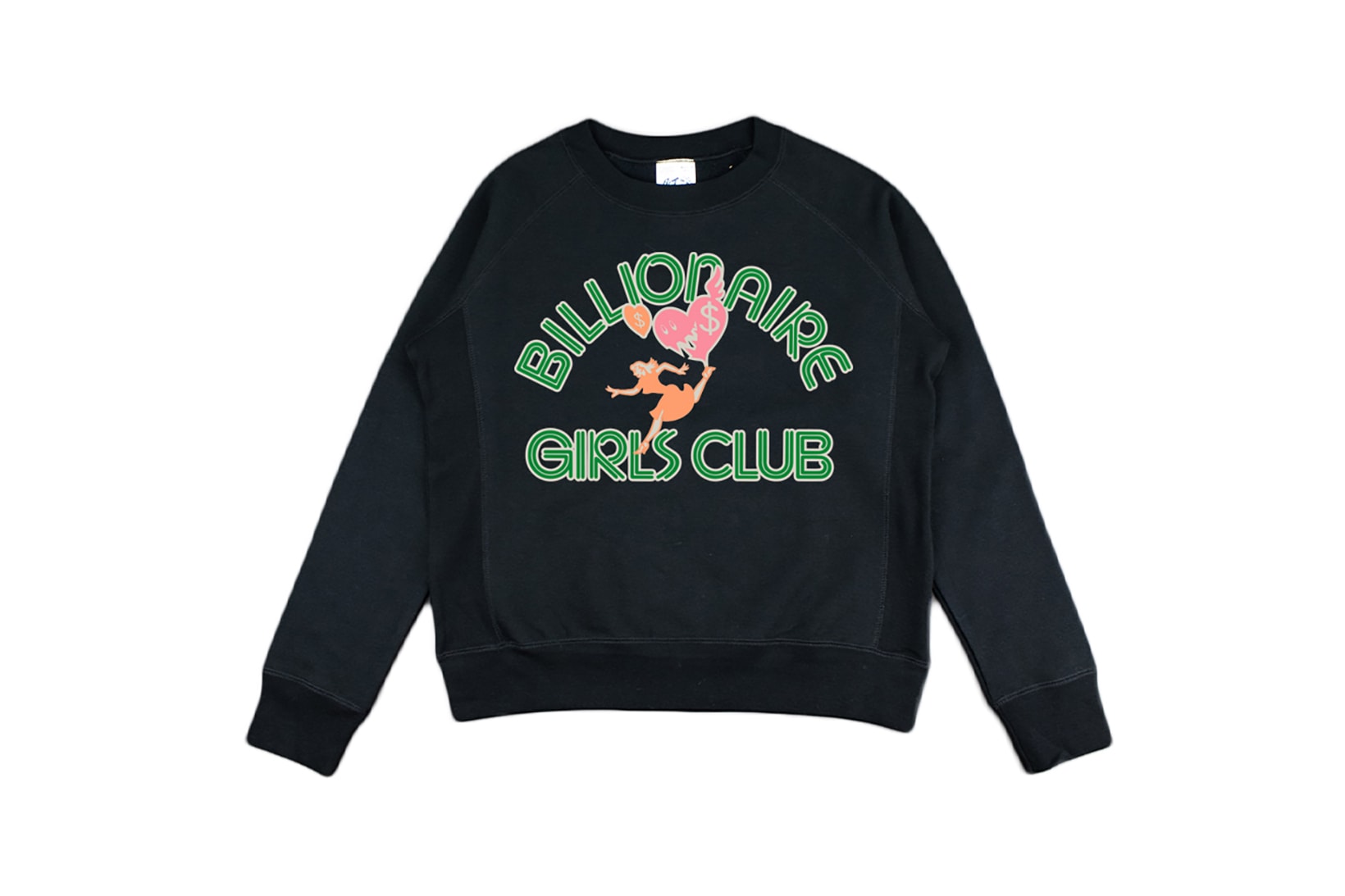 Billionaire Girls Club Relaunch Capsule Collection Sweater Black