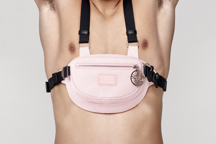 Burberry's Latest B Series Drop is A Pastel Pink Belt Bag