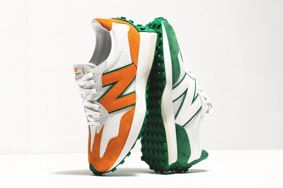 New balance orange green Clearance
