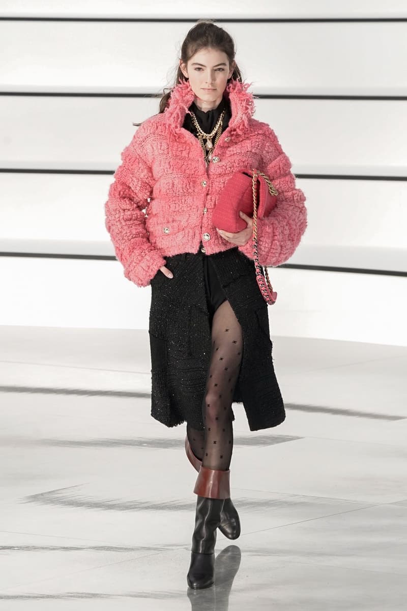 chanel Pre-Owned Fall/Winter 2020 Runway Collection PFW Gigi Hadid Fashion Show