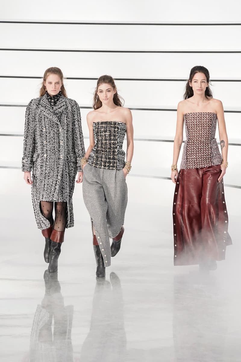 Chanel Fall/Winter 2020 Runway Collection PFW Gigi Hadid Fashion Show