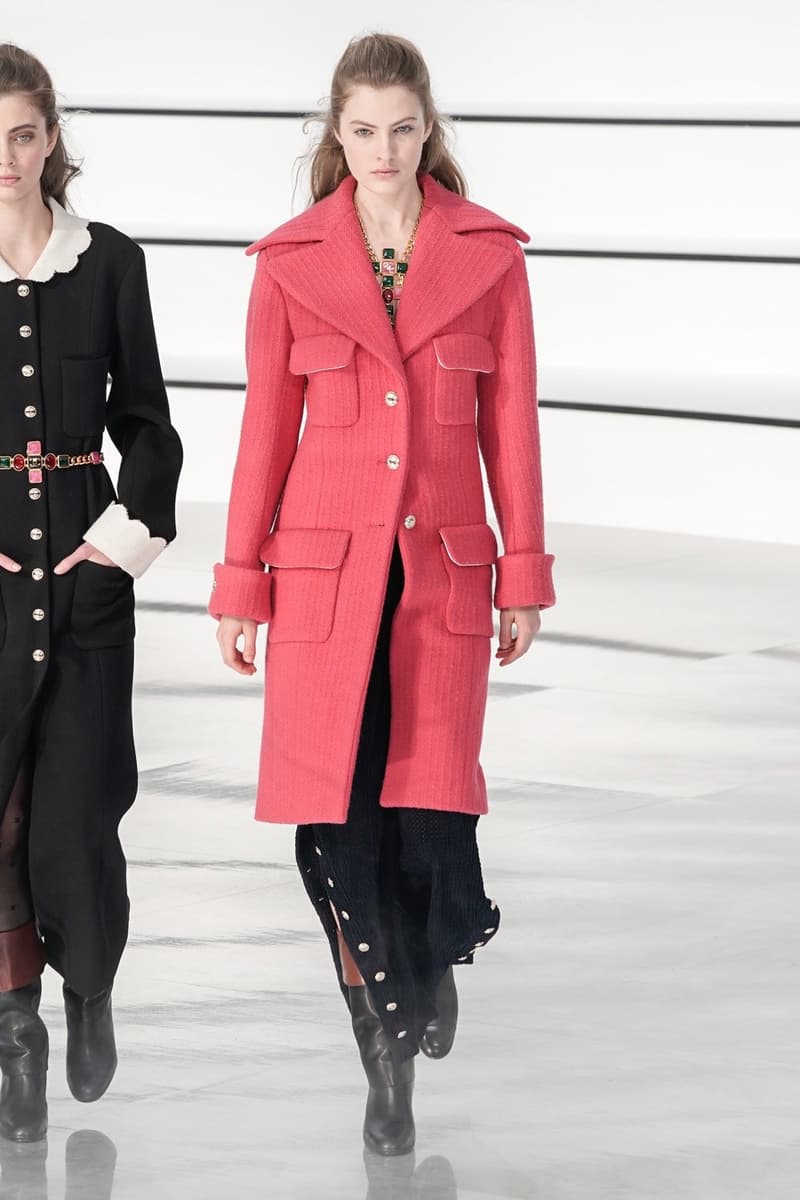 chanel Pre-Owned Fall/Winter 2020 Runway Collection PFW Gigi Hadid Fashion Show