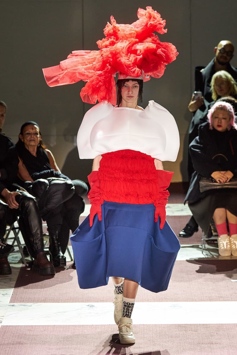 COMME des GARCONS Fall/Winter 2020 Collection Paris Fashion Week Runway Rei Kawakubo