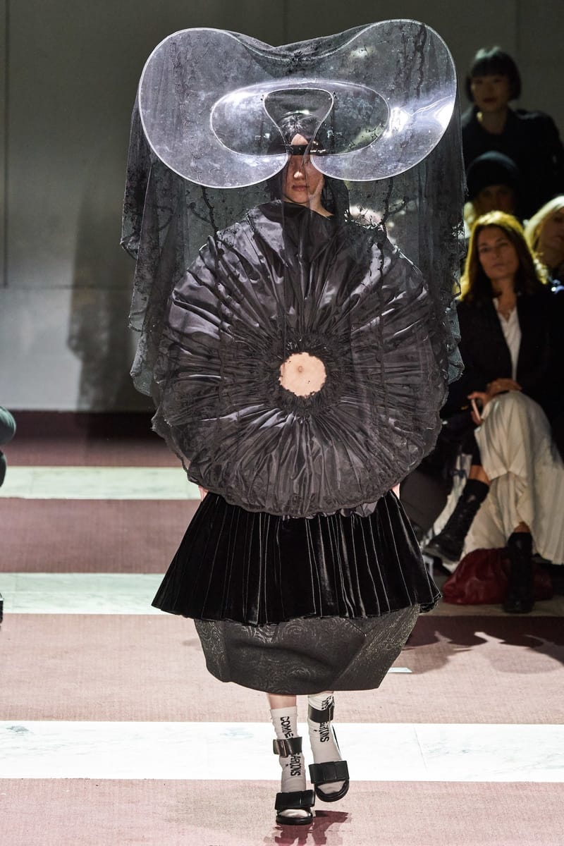 comme de garcon runway