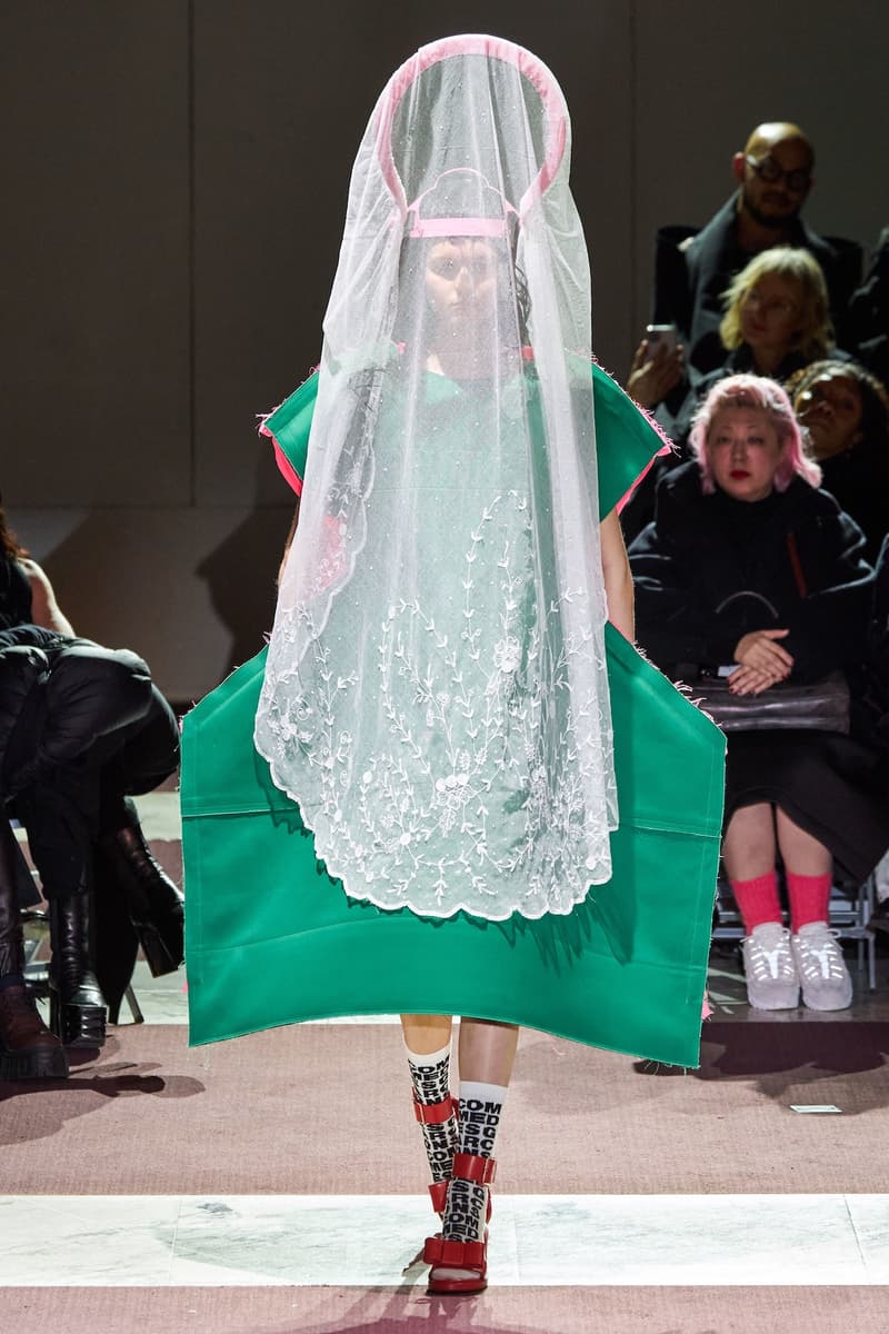 COMME des GARCONS Fall/Winter 2020 Collection Paris Fashion Week Runway Rei Kawakubo