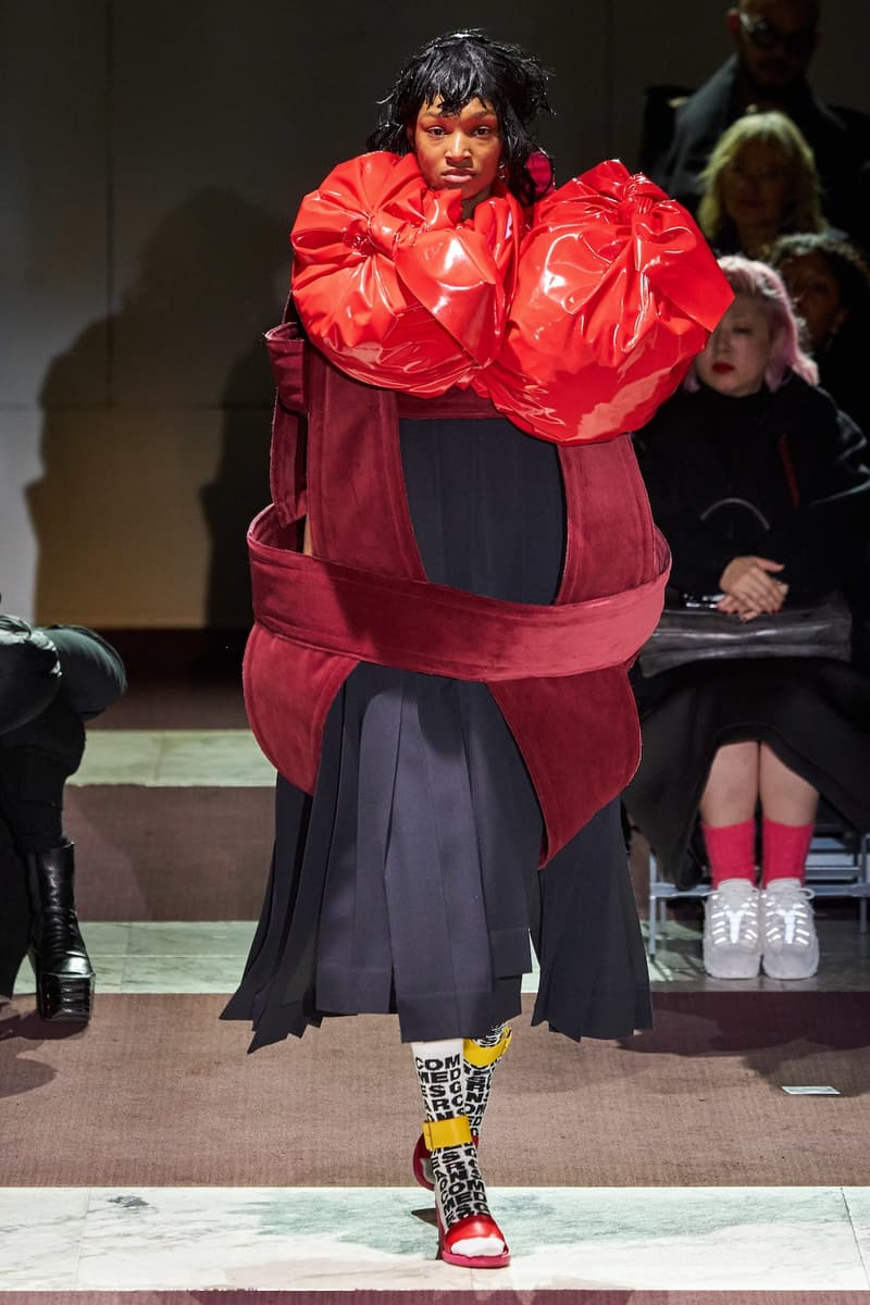 COMME des GARCONS Fall/Winter 2020 Collection Paris Fashion Week Runway Rei Kawakubo