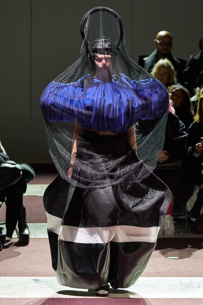 COMME des GARCONS Fall/Winter 2020 Collection Paris Fashion Week Runway Rei Kawakubo