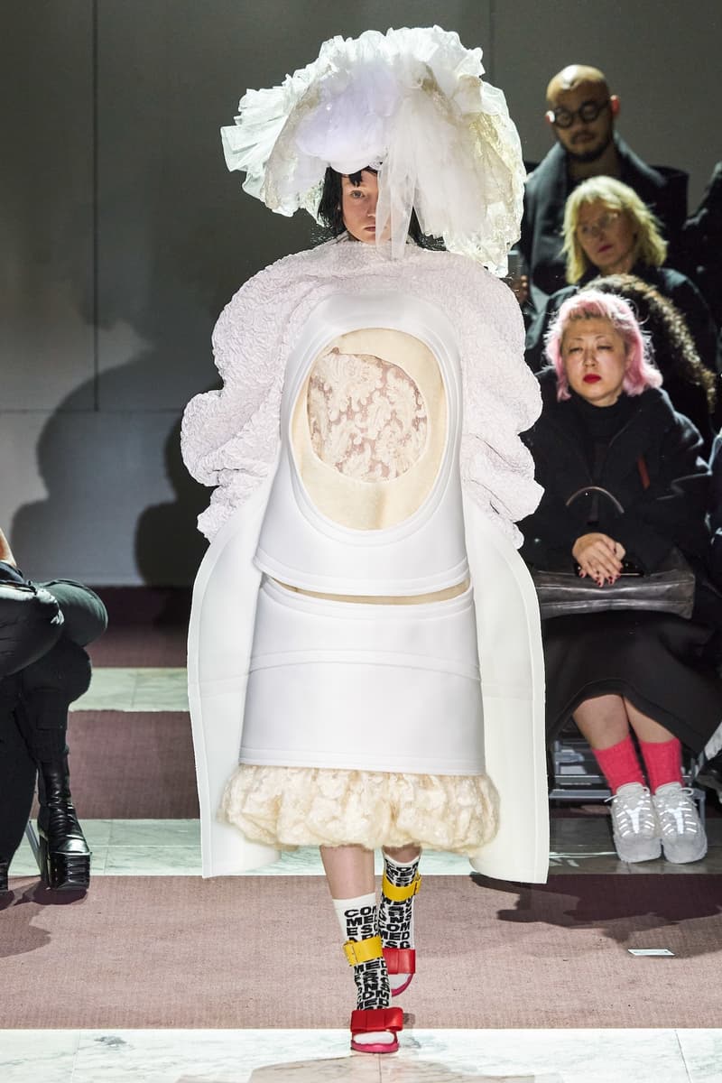 COMME des GARCONS Fall/Winter 2020 Collection Paris Fashion Week Runway Rei Kawakubo