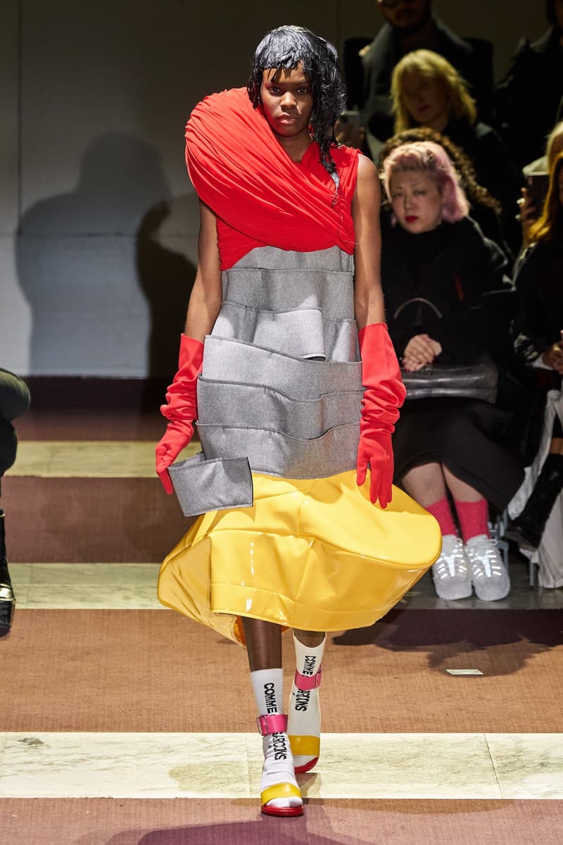 COMME des GARCONS Fall/Winter 2020 Collection Paris Fashion Week Runway Rei Kawakubo