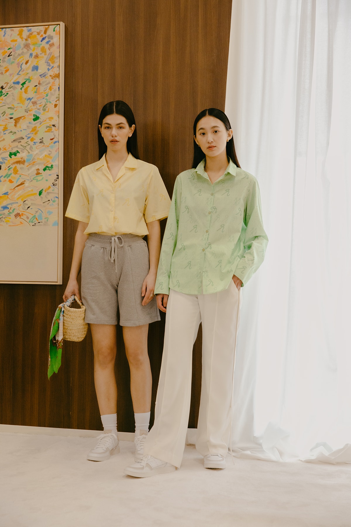 Daniëlle Cathari SS20 Collection Campaign Button Down Yellow