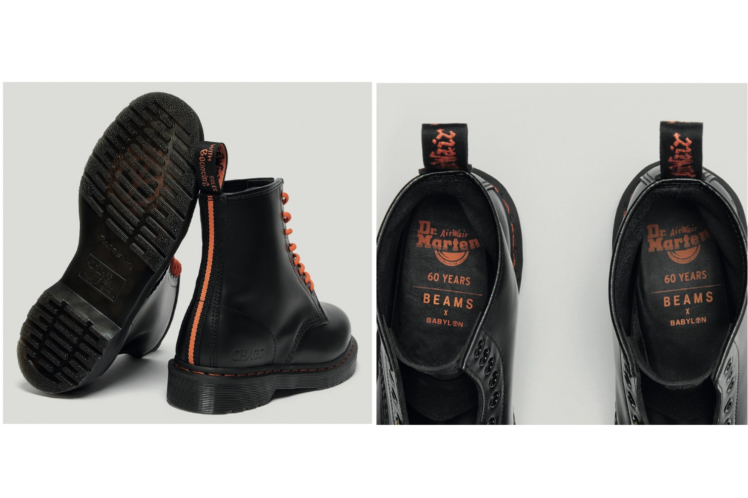 Dr. Martens x Beams x Babylon 1460 Remastered Boot Silhouette Release Collaboration Limited Edition