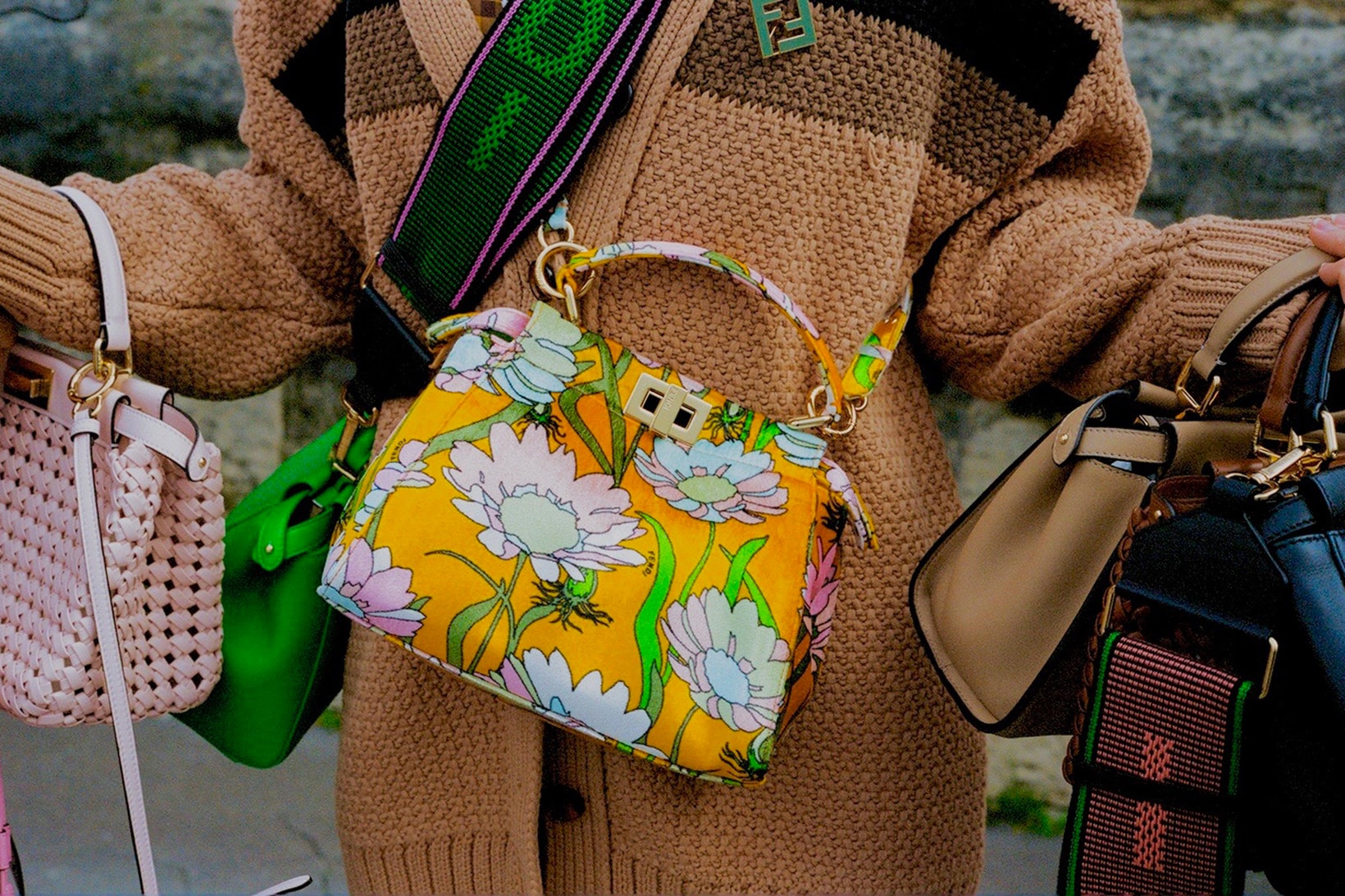 Fendi spring / Summer 2020 Hand Shopper Bag
