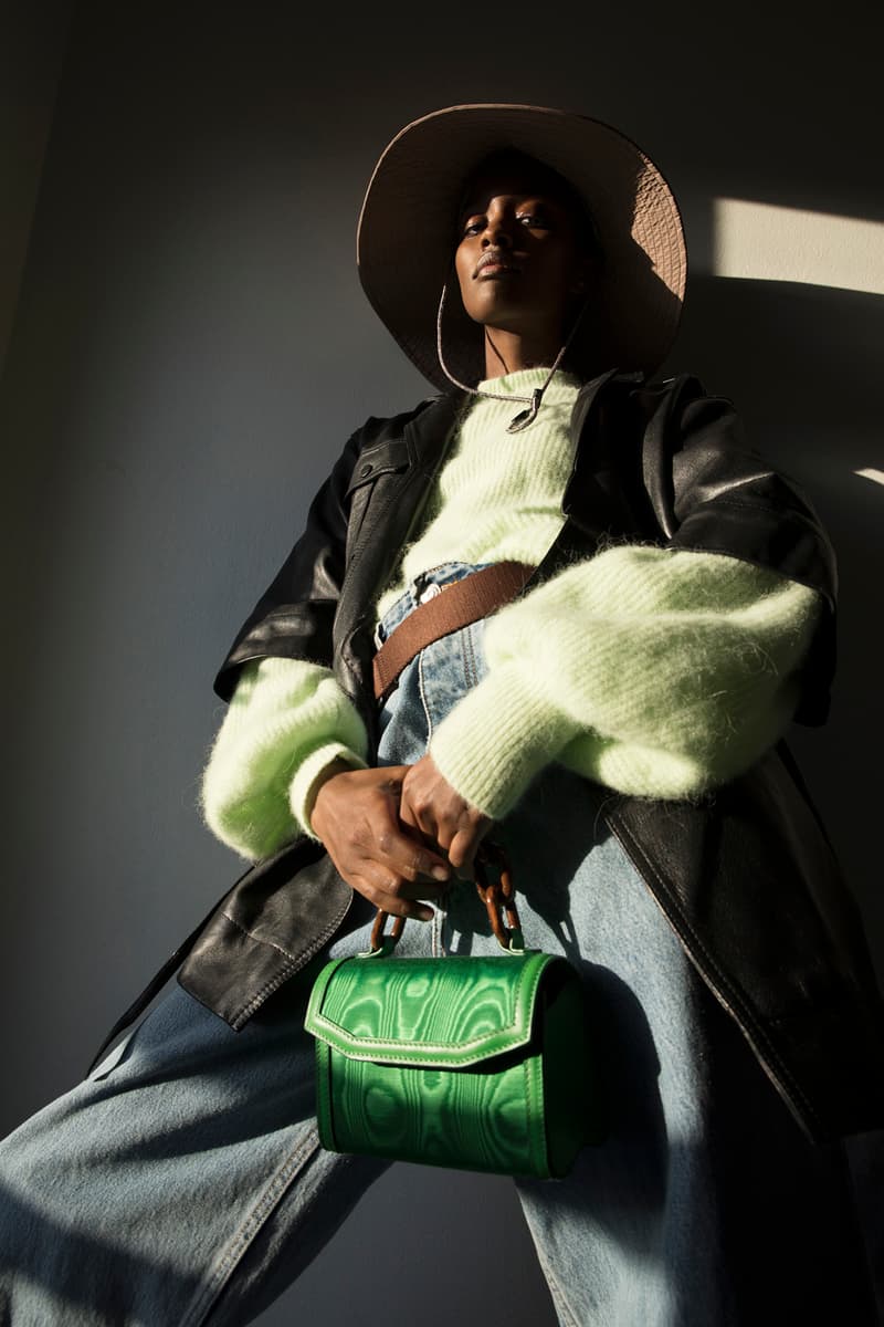 GANNI Spring/Summer 2020 Collection Angora Sweater Green