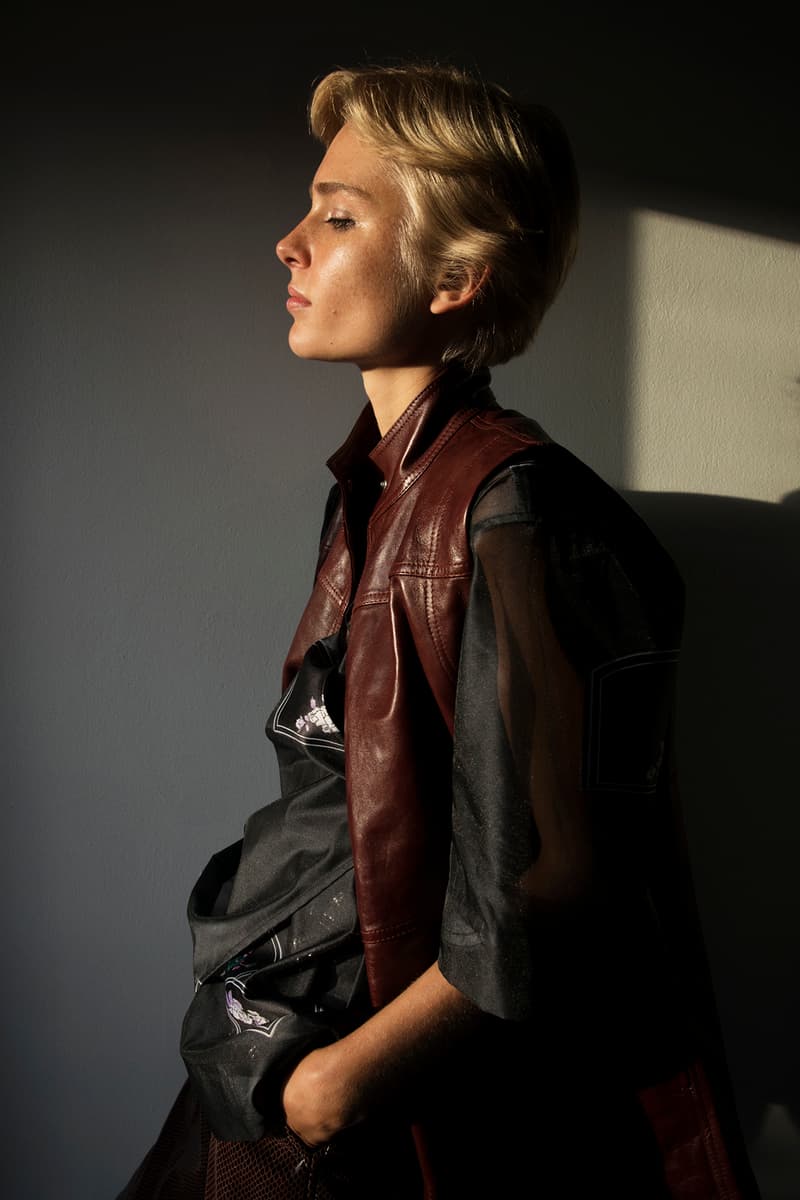 GANNI Spring/Summer 2020 Collection Leather Vest Brown