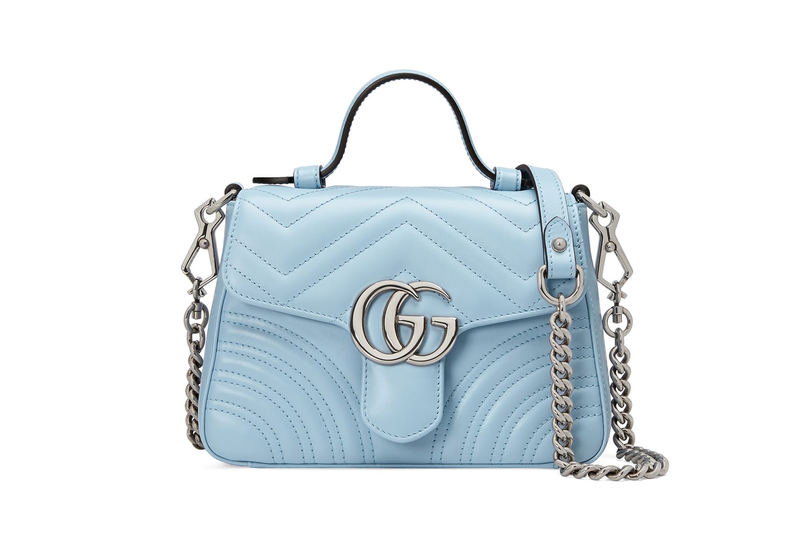 gucci blue handbag