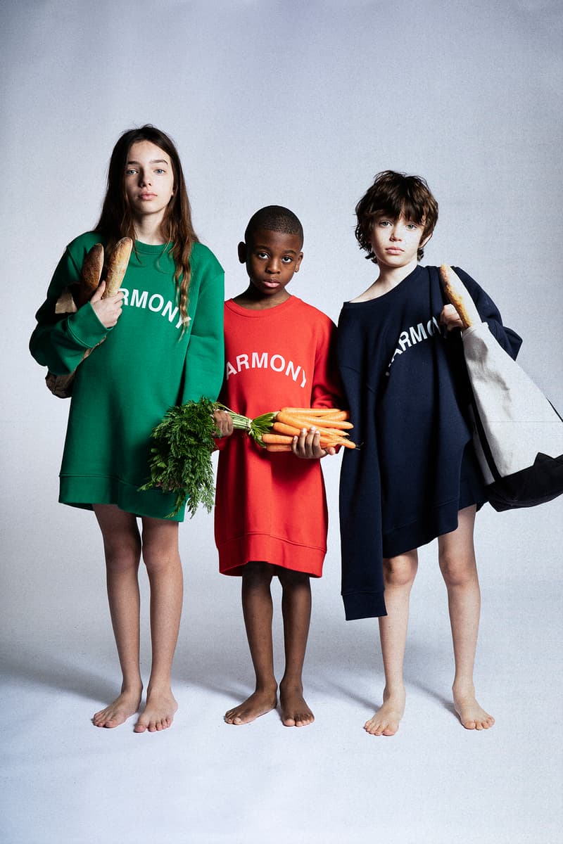 Harmony Paris USA Program Spring/Summer 2020 Collection Lookbook Sael Hoodie Sweater Green Red Navy