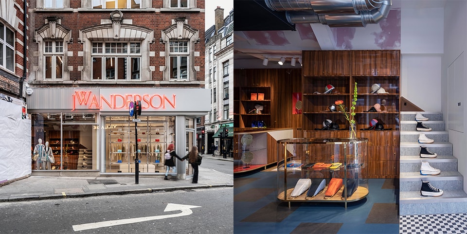 JW Anderson Soho London store exterior