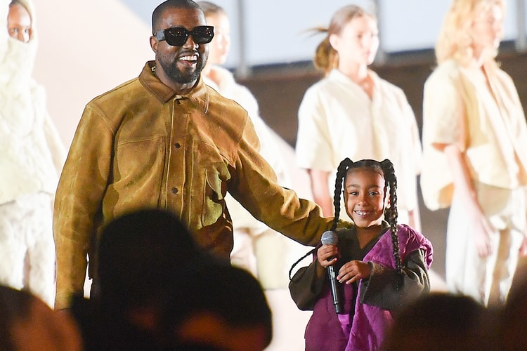 Kanye West's YEEZY Season 8 Show Surprises Fashion Week Crowd With a Performance by Daughter North