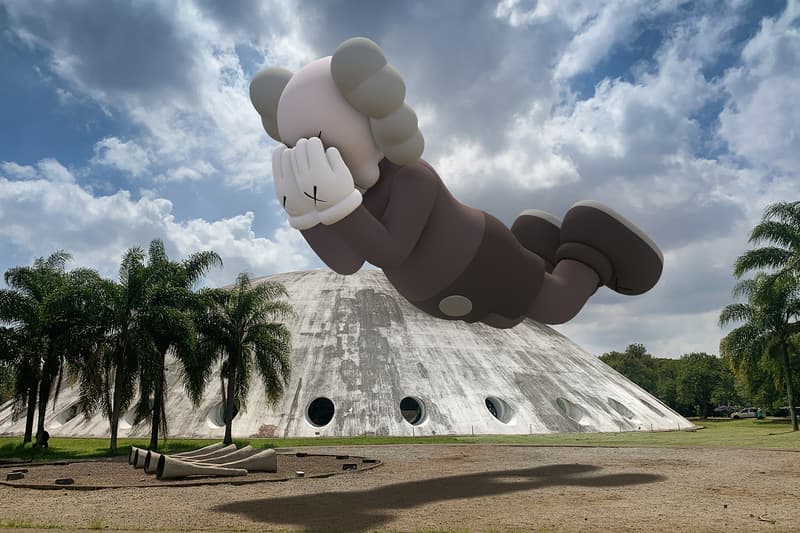 kaws companion brian donnelly acute art app collaboration expanded holiday augmented reality sculptures exhibition new york paris