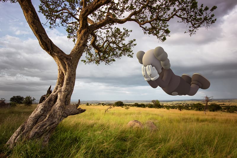 kaws companion brian donnelly acute art app collaboration expanded holiday augmented reality sculptures exhibition new york paris