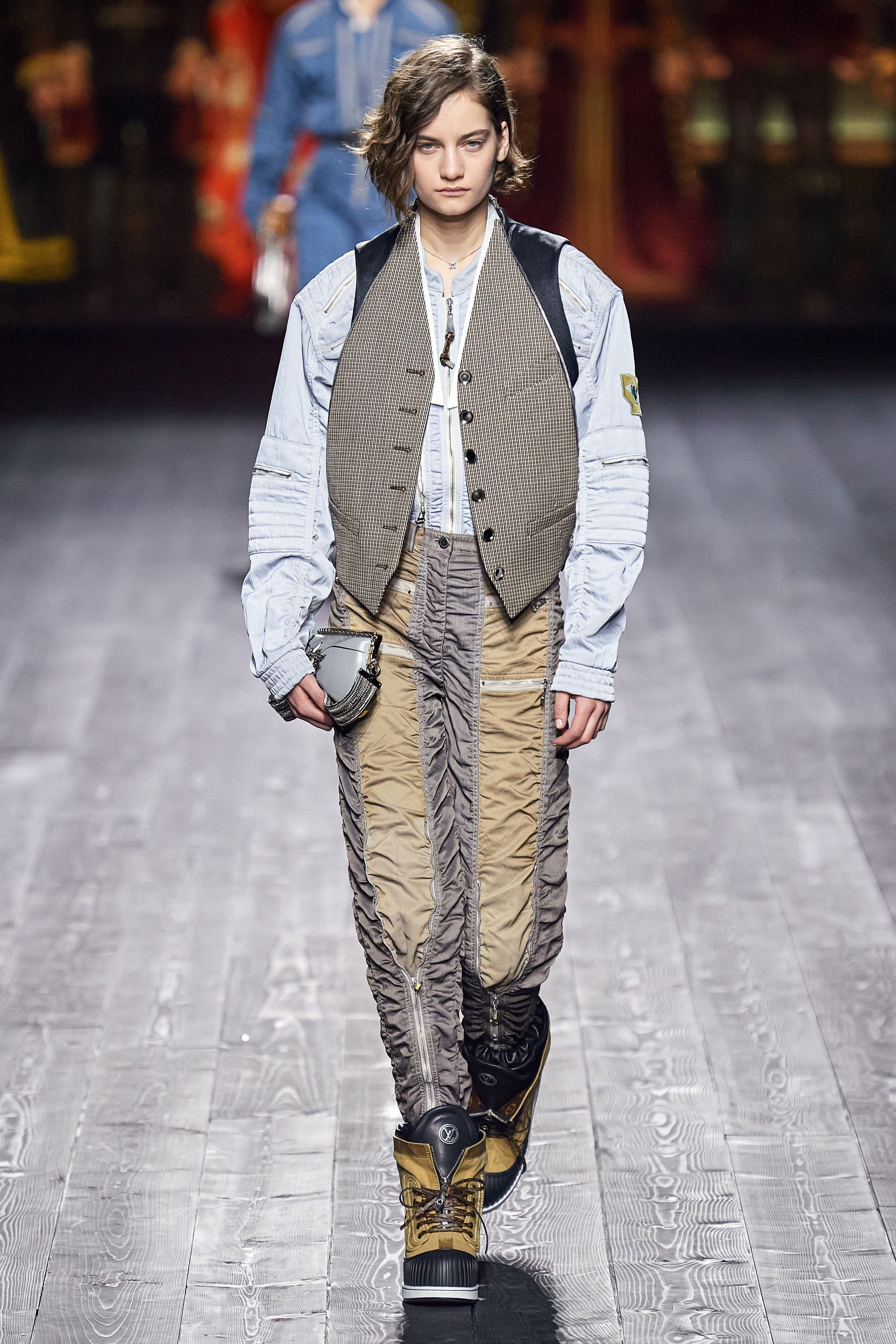 Louis Vuitton Fall/Winter Collection Runway Show Vest Pants