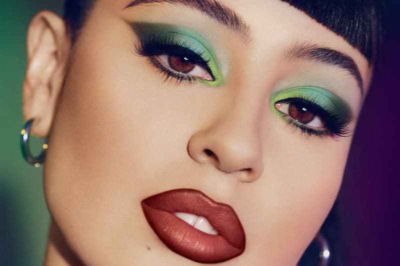 mac alexa demie more than meets the eye collaboration eyeshadows brow gels lipstick euphoria eyeliner