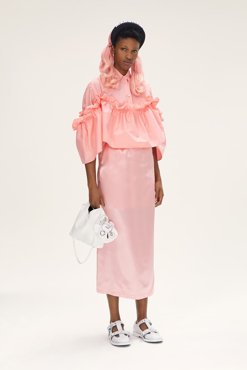 coach shoes heels Spring/Summer 2020 Collection Lookbook Ruffle Top Skirt Pink