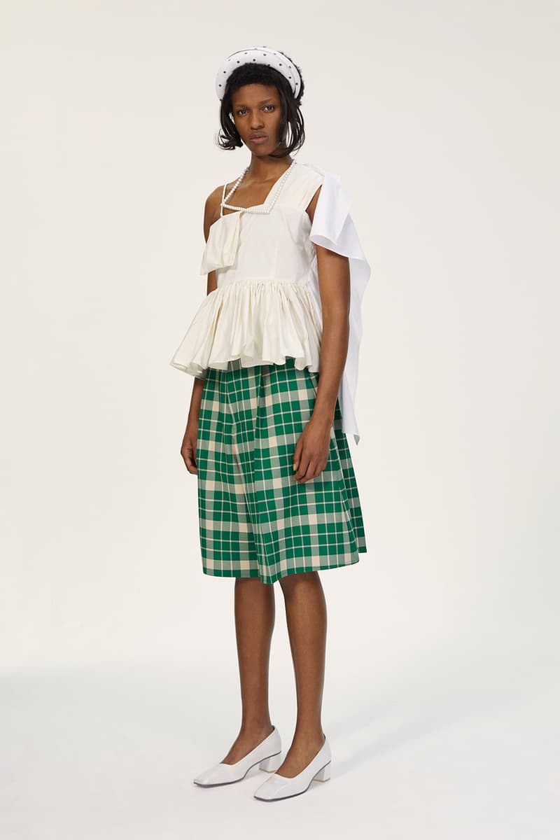 coach shoes heels Spring/Summer 2020 Collection Lookbook Plaid Shorts Ruffle Top