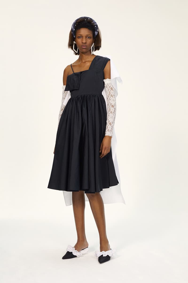 coach shoes heels Spring/Summer 2020 Collection Lookbook Black Ruffle Dress