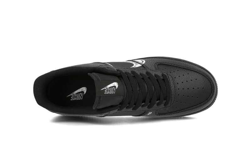 nike air force 1 sketch sneakers black white shoes sneakerhead footwear