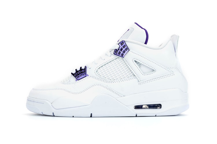 Here's a First Look at Nike's Upcoming Air Jordan 4 "Court Purple"