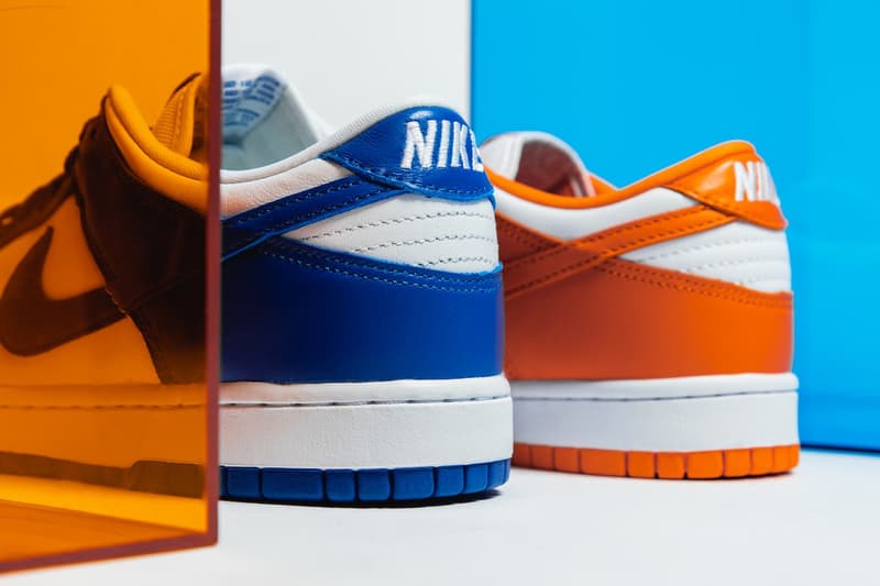 Nike Dunk Low Orange Blaze Varsity Royal Blue Syracuse Kentucky Sneakers