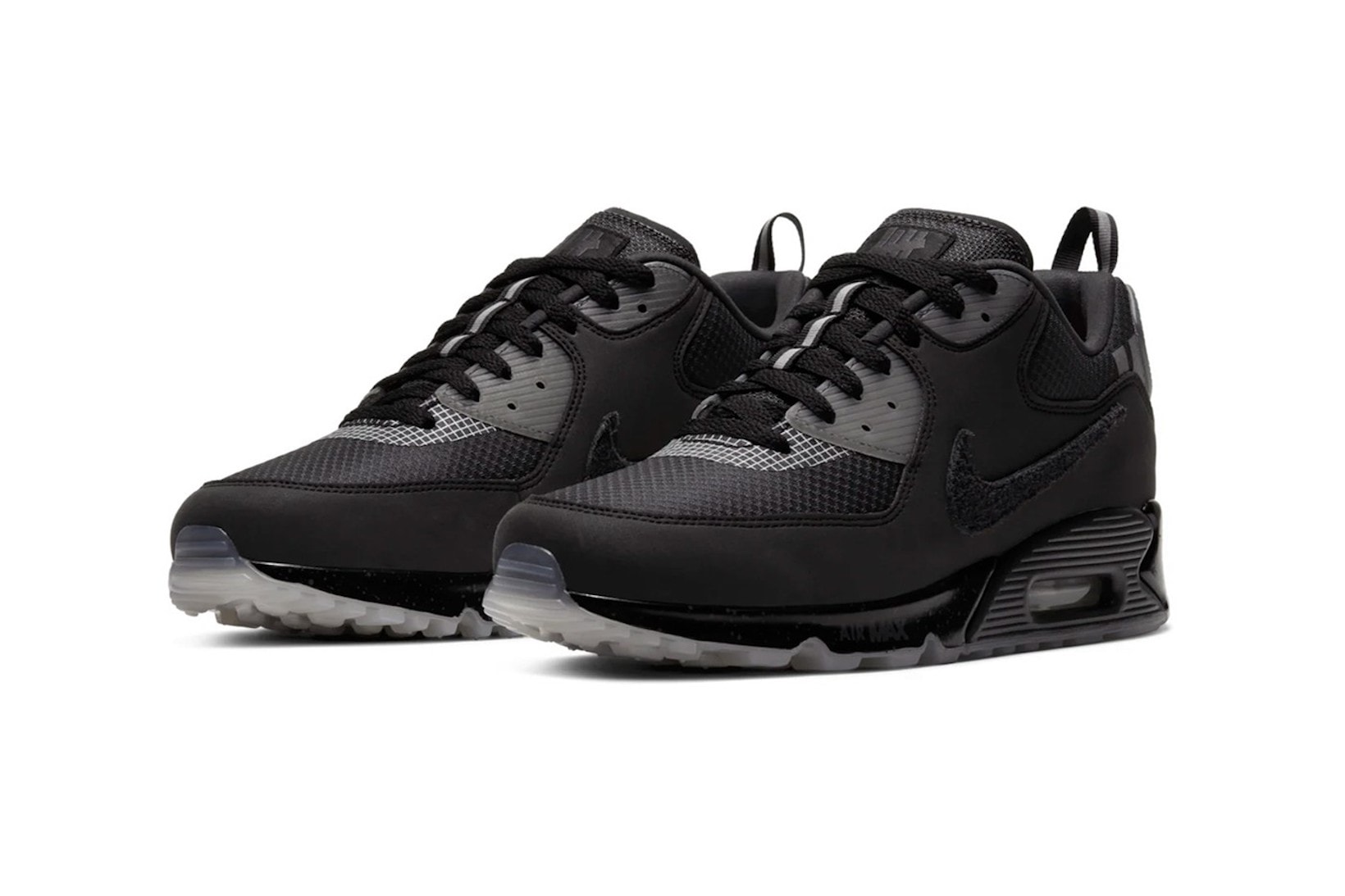 nike undefeated collaboration air max 90 sneakers black shoes footwear sneakerhead