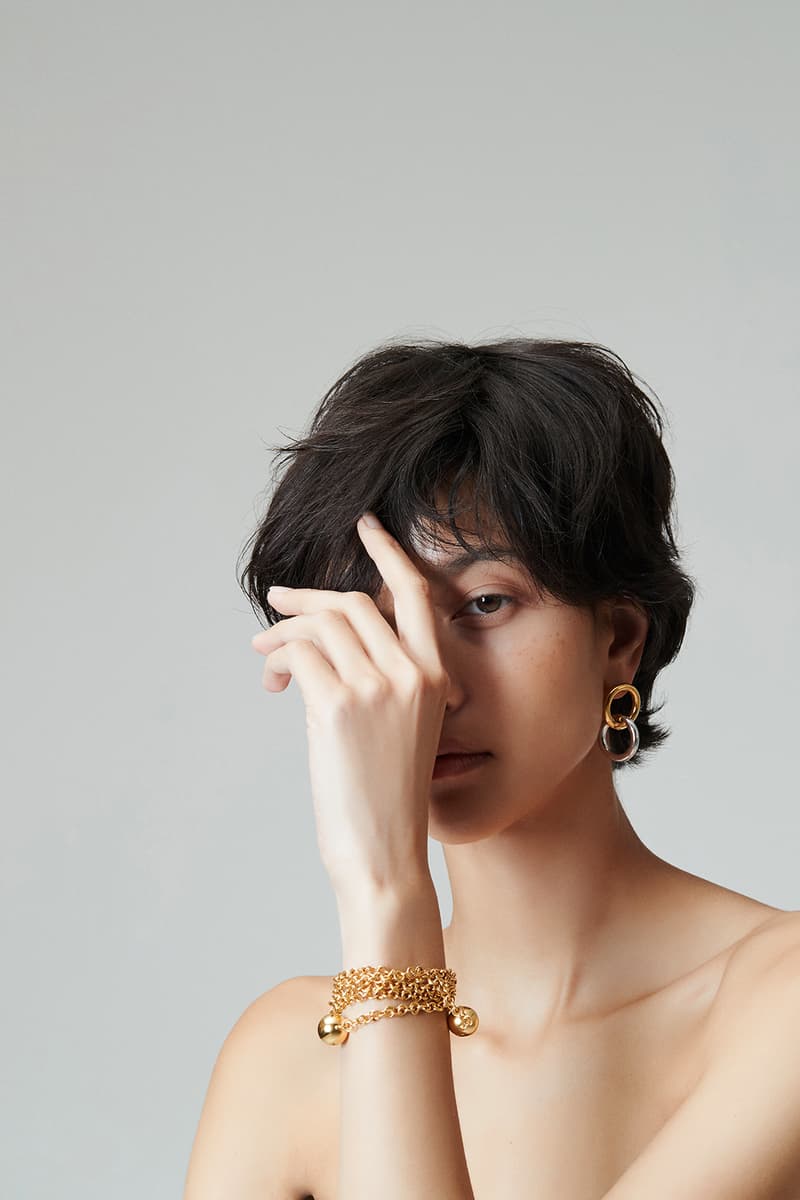 numbering korean jewelry spring summer collection earrings necklaces gold silver fashion