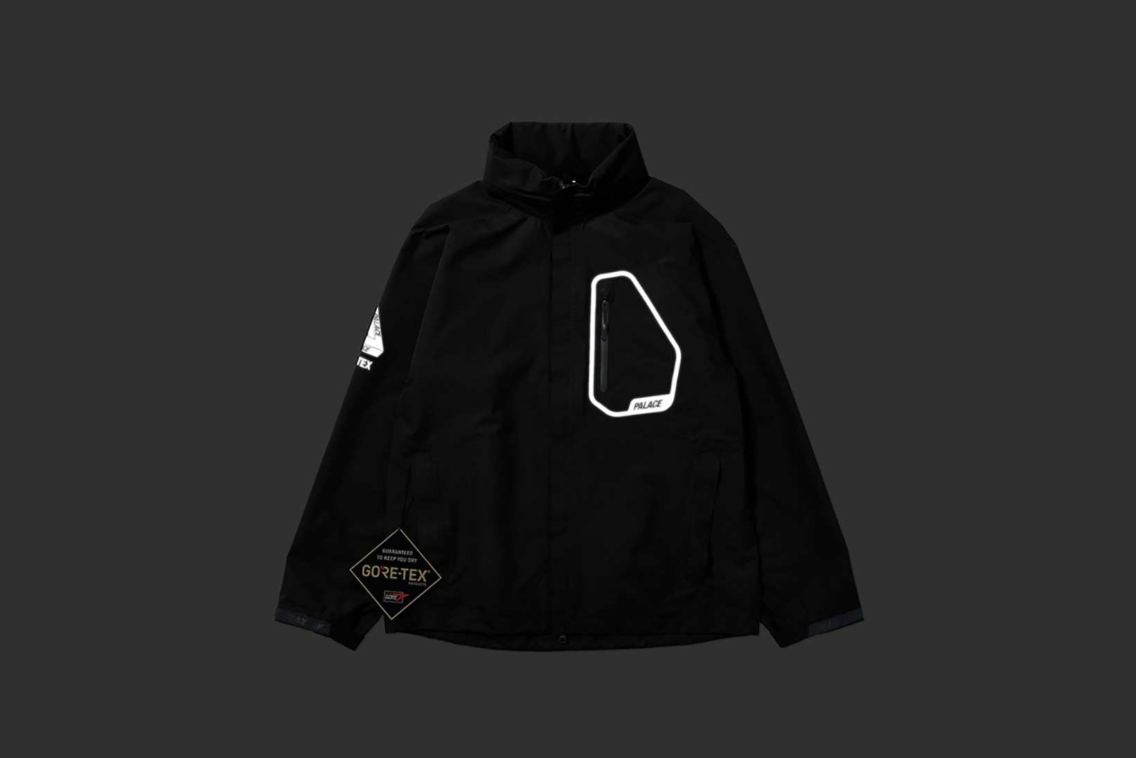 palace spring summer collection drop 4 gore tex jackets pants black outerwear fashion 