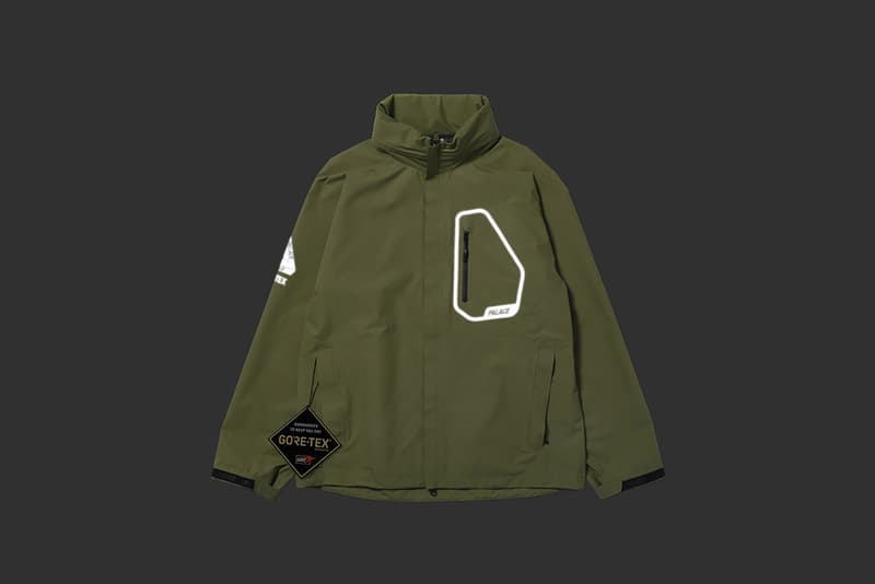 palace spring summer collection drop 4 gore tex jackets pants black outerwear fashion 