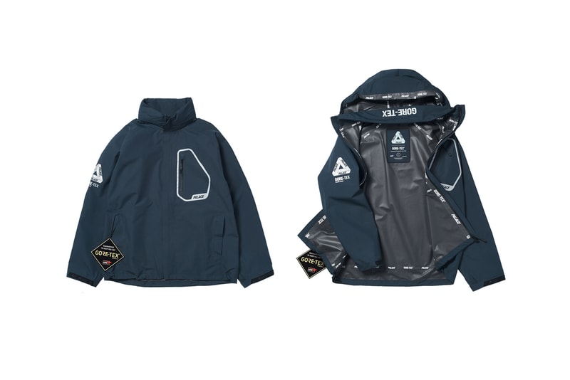 palace spring summer collection drop 4 gore tex jackets pants black outerwear fashion 